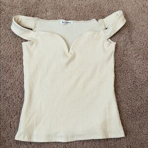 Reformation Andria off the shoulder extra small top